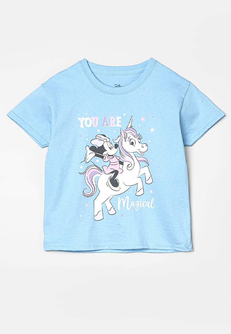 Disney T-shirt print lichtblauw
