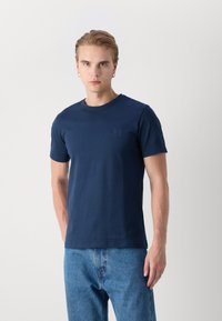 BOSS TALES - Tricou basic - open blue