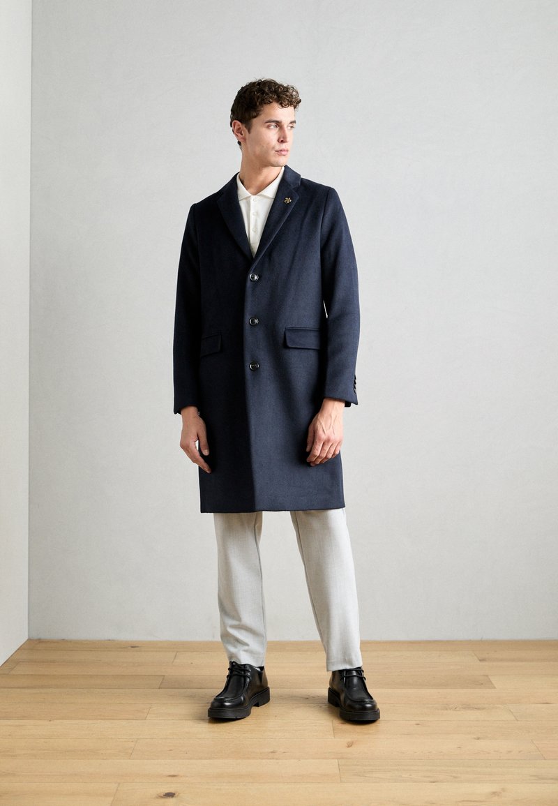 Scotch & Soda CLASSIC OVERCOAT - Classic coat - night