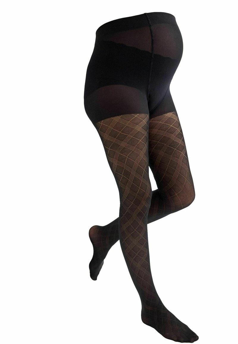 Next Collants - black check