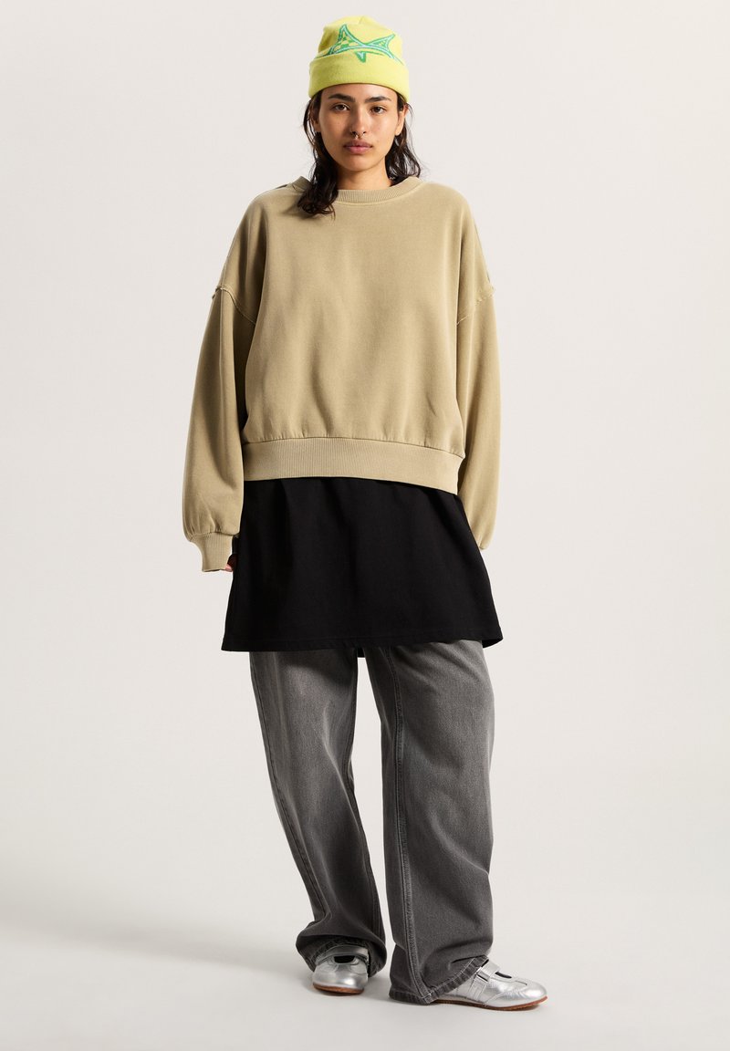 Vans GOT YOUR BACK CREW NECK - Mikina - olive