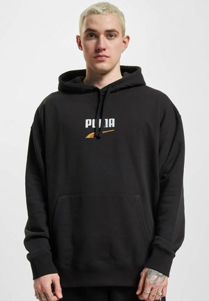 Puma DOWNTOWN LOGO - Hoodie - black