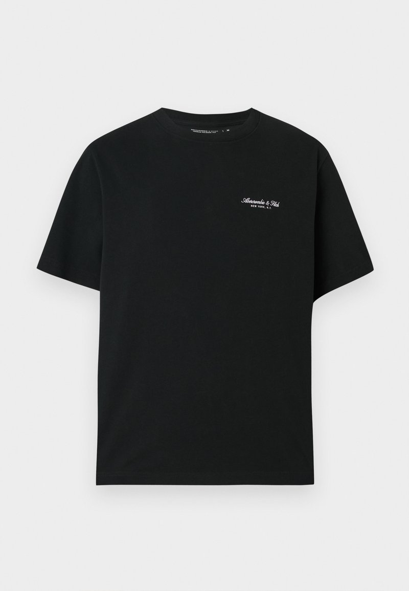 Abercrombie & Fitch T-shirt basic zwart Abercrombie & Fitch T-shirt basic zwart