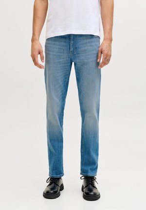 Jack & Jones, JJICLARK JJASHER - Дънки със стеснен крачол - BLUE DENIM