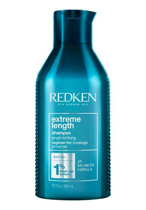 Redken EXTREME LENGTH SHAMPOO | STRENGHTENS DAMAGED HAIR AND SUPPORTS HAIR GROWTH - Shampoo - -