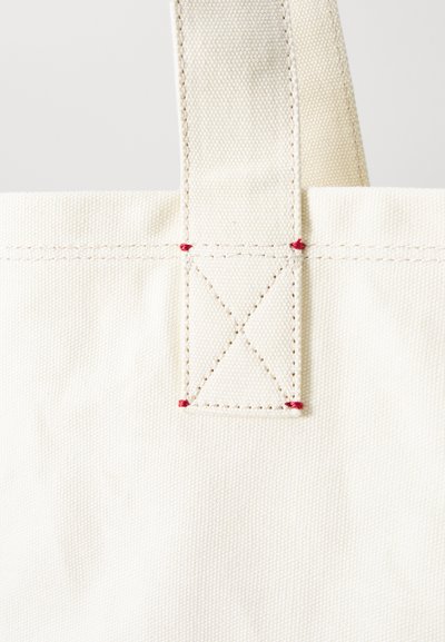 GCDS MORSO TOTE BAG UNISEX - Τσάντα Tote - ivory/red heart