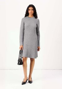 Object OBJVIOLA - Robe pull - medium grey melange