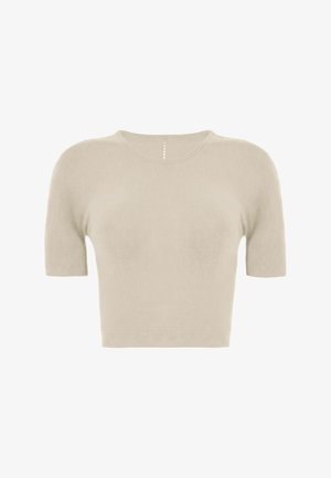 Wolford, SEAMLESS FORM TOP SHORT SLEEVE - T-shirt basic - sandstone