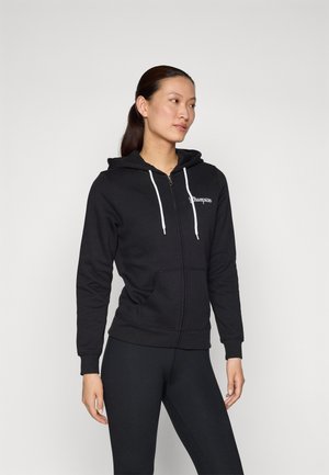 Champion GRAPHIC FULL ZIP HOODIE - Sweatjakke - black