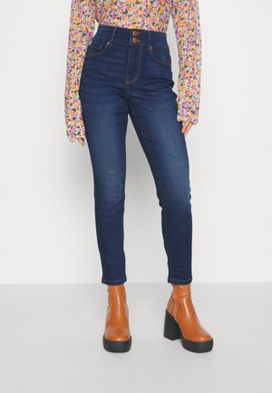 Vero Moda Petite VMSOPHIA  - Skinny-Farkut - Dark Blue Denim