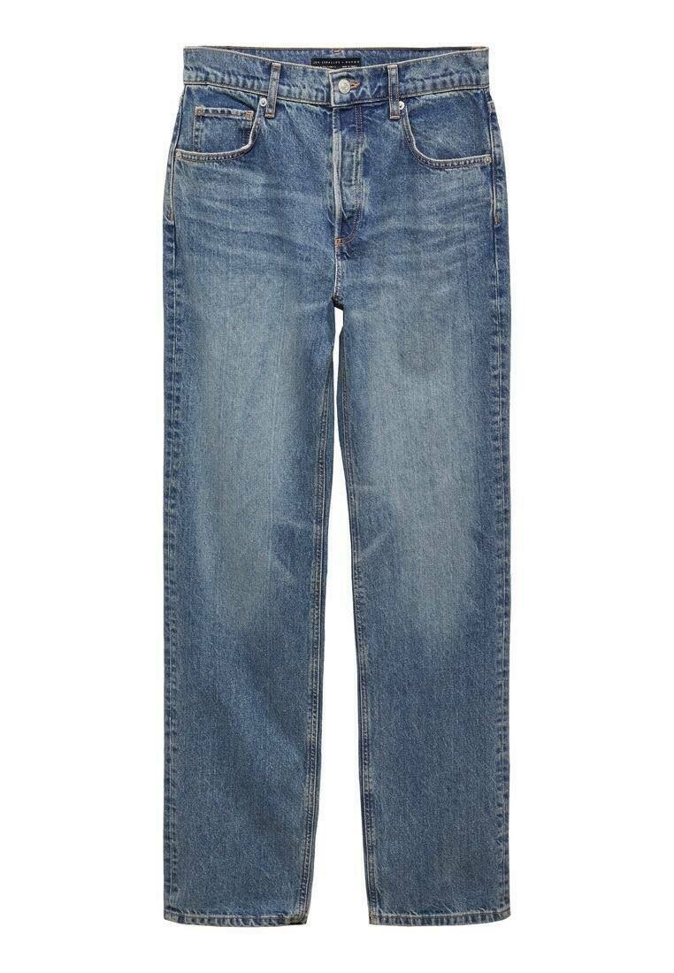 Mango Straight leg jeans blauw