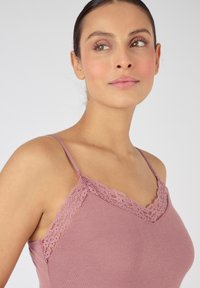 Damart CARACO THERMOLACTYL SENSITIVE, FINITION  - Camiseta interior - mauve rosé