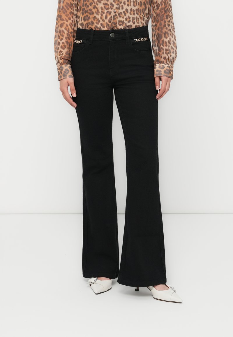 Maje Flared Jeans zwart