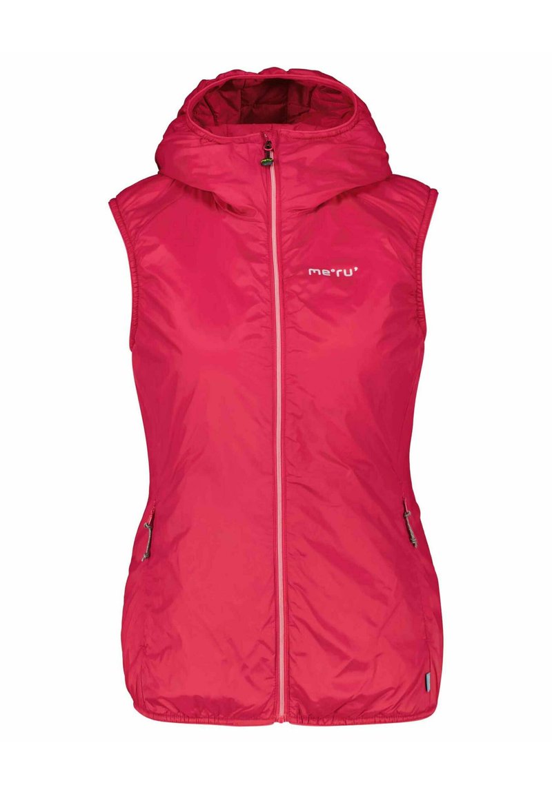 Meru FEATHERSTONE Weste darkfuchsia/pink Zalando.de