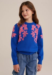 WE Fashion Pulover - blue