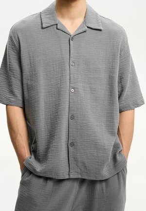 Vapaa-ajan kauluspaita - mottled dark grey