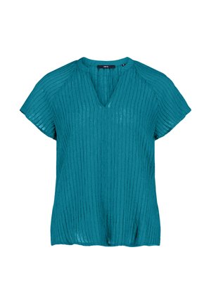 zero, Blouse - deep lagoon
