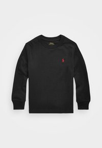 Polo Ralph Lauren COTTON JERSEY LONG SLEEVE T-SHIRT - Pitkähihainen paita - black