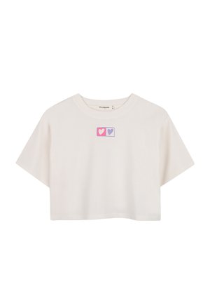 Billieblush, TEE-SHIRT MANCHES COURTES - T-shirt imprimé - rice