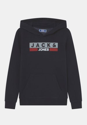 JJECORP LOGO HOOD JNR - Huppari - navy blazer