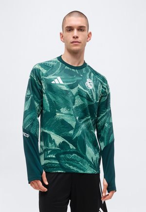 adidas Performance, REAL MADRID 26/27 PRE MATCH WARM - Клубно облекло - aurora ivy/semi green spark