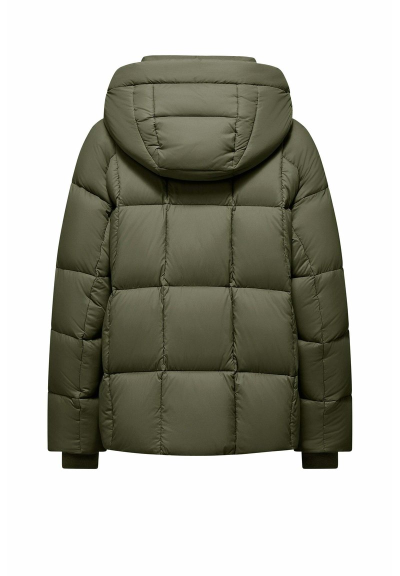 Bomboogie MIT KAPUZE Daunenjacke dark moss green/dunkelgrün