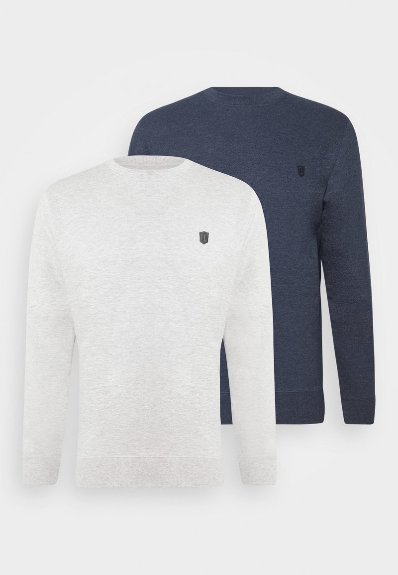 Herren Kapuzenpullover | INDICODE JEANS EBACH 2 PACK Sweatshirt navy/light grey/dunkelblau - VE81851 Herren Kapuzenpullover | INDICODE JEANS EBACH 2 PACK Sweatshirt navy/light grey/dunkelblau - VE81851