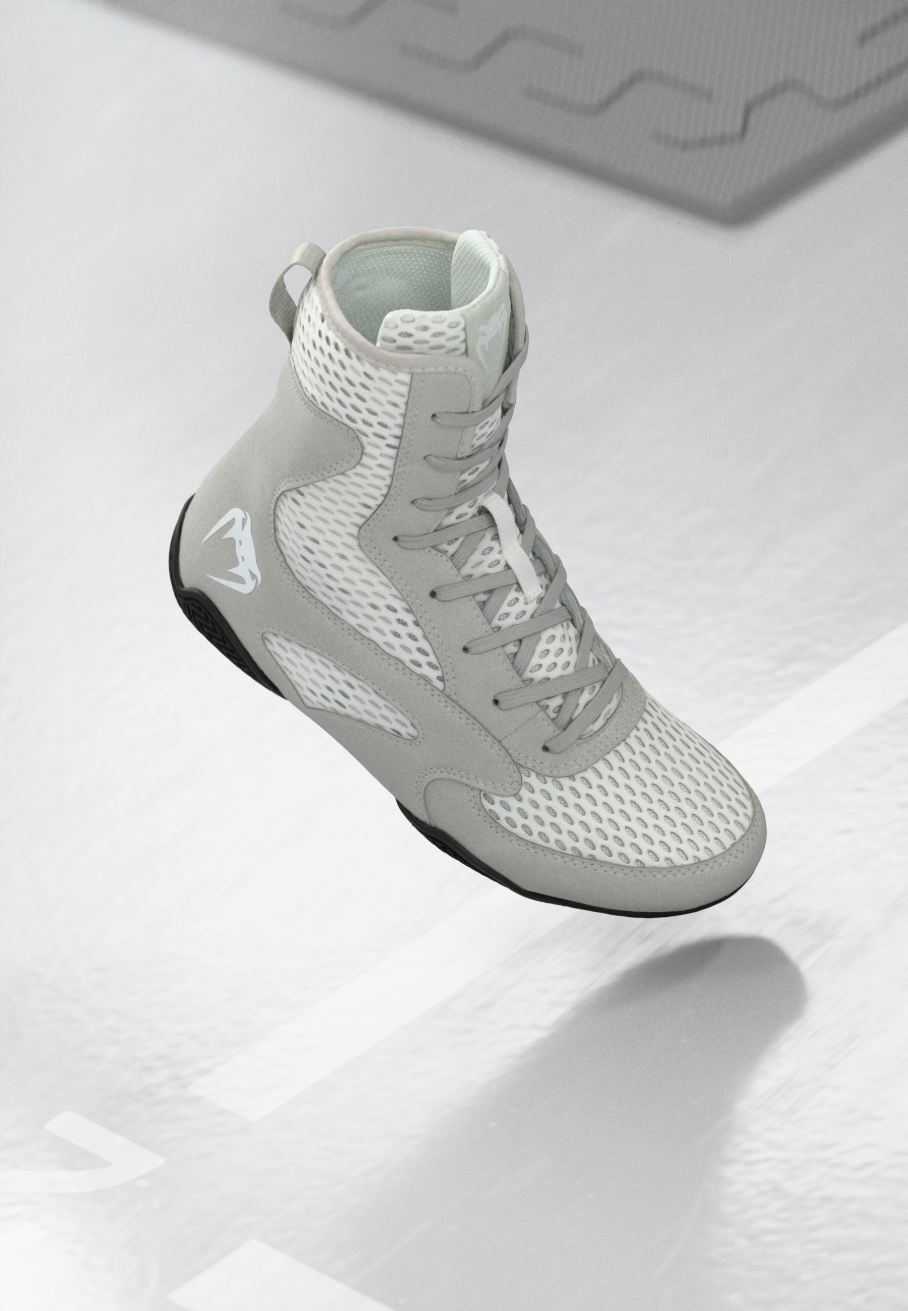 Köp Venum Contender Boxing Shoes Black/Gold/Red, Stl 45 (11,5 US