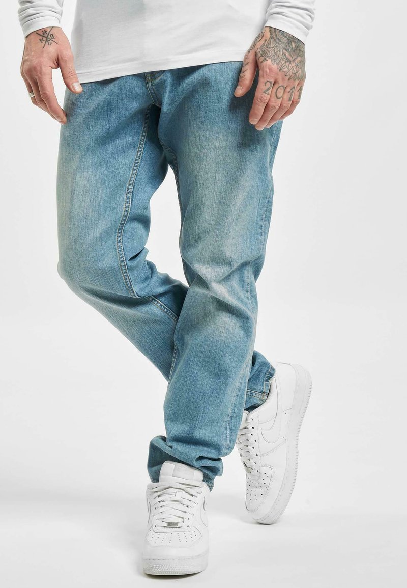 DEF HERREN ALPEREN - Jean droit - blue