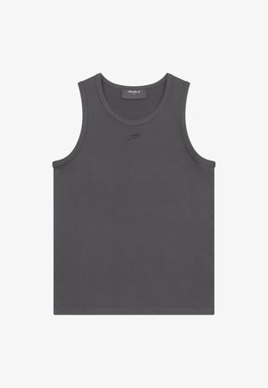FAVELA, TRIBAL SKULL - Trükipildiga T-särk - black washed