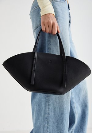 SMALL WIDE BAG - Handbag - black