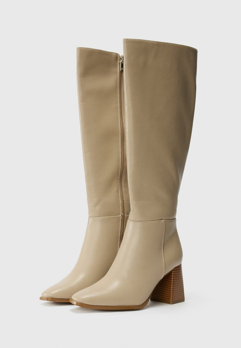 Anna Field High heeled boots camel
