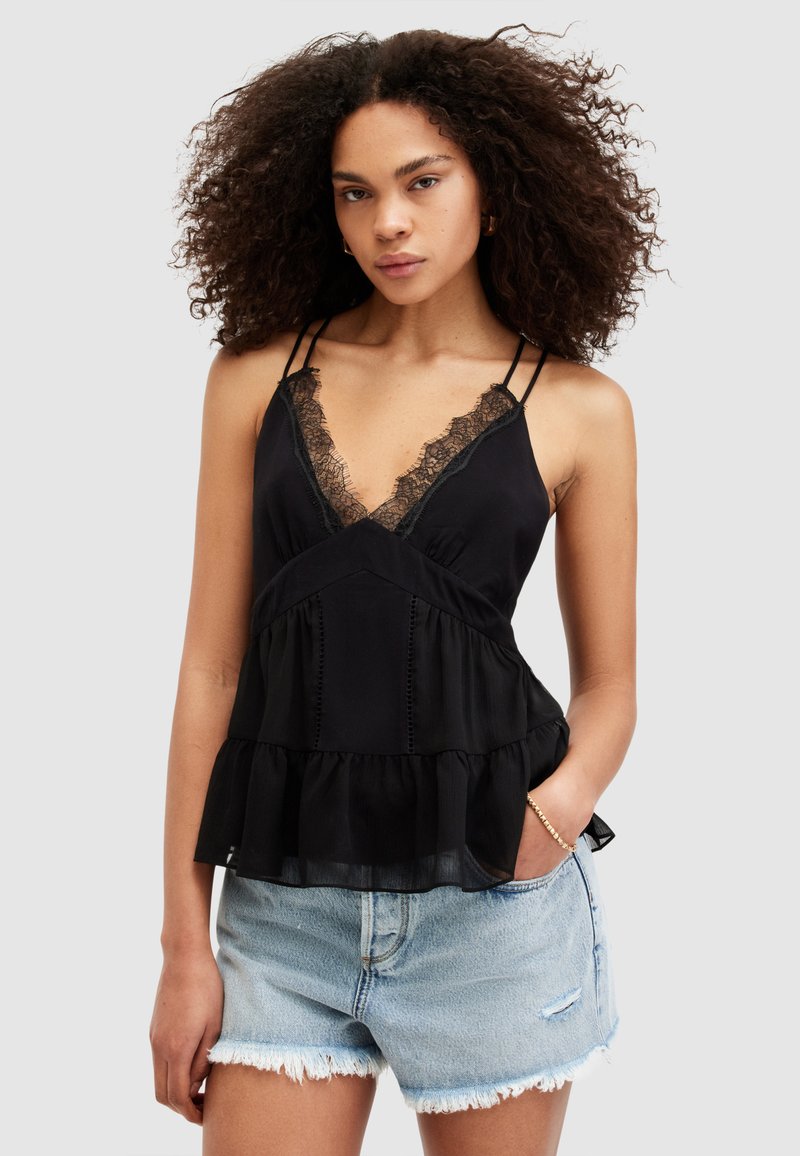 AllSaints ROWEN - Pusero - black