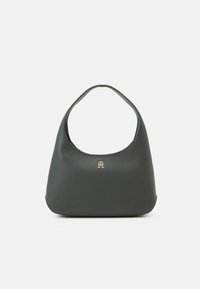 STAPLE SHOULDER BAG - Handbag - grey line