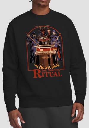 Cotton Soul, STEVEN RHODES THE MORNING RITUAL - Sweatshirt - black