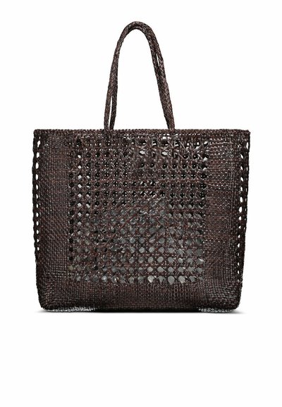 DRAGON DIFFUSION OPEN CANNAGE WEAVE - Cabas - marrone