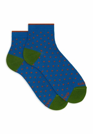 Gallo SUPER WITH POLKA DOT PATTERN - Calze - egeo rame