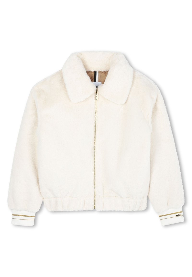 BOSS Kidswear Winterjas crème
