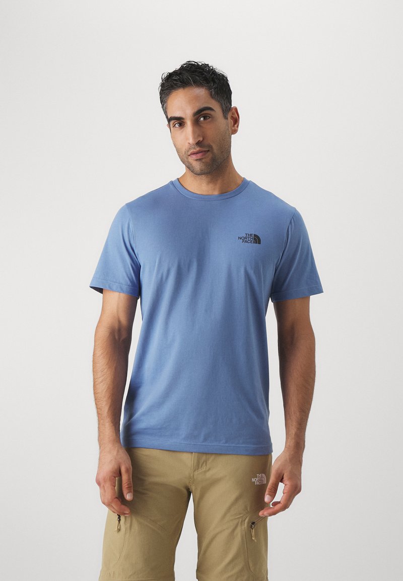 The North Face M SS SIMPLE DOME TEE - Tekninen t-paita - indigo stone