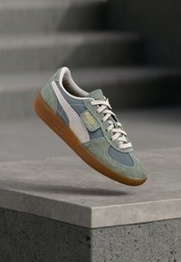 PALERMO VINTAGE UNISEX - Trainers - green moon/alpine snow