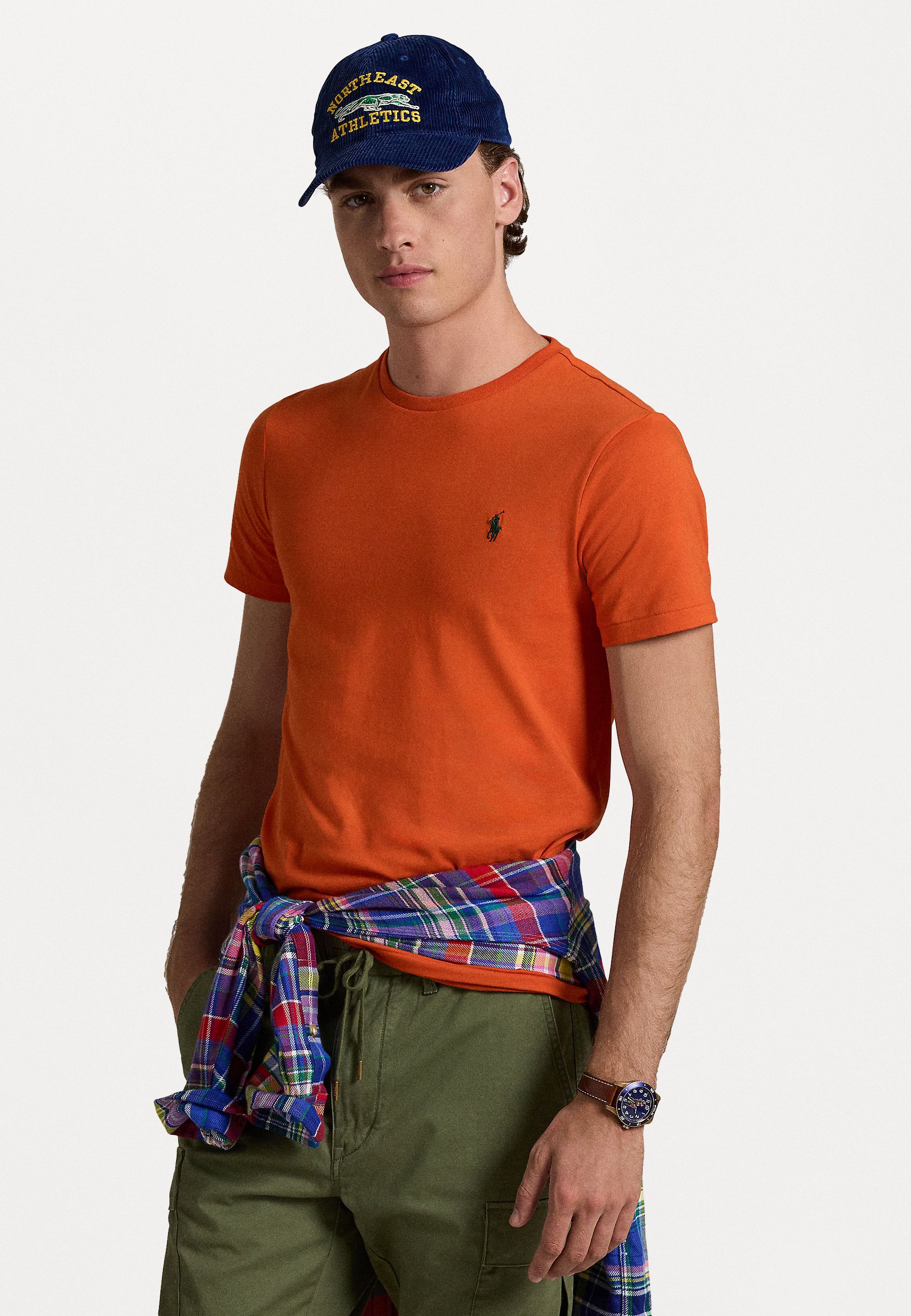 Polo Ralph Lauren CUSTOM SLIM FIT JERSEY CREWNECK T-SHIRT Basic