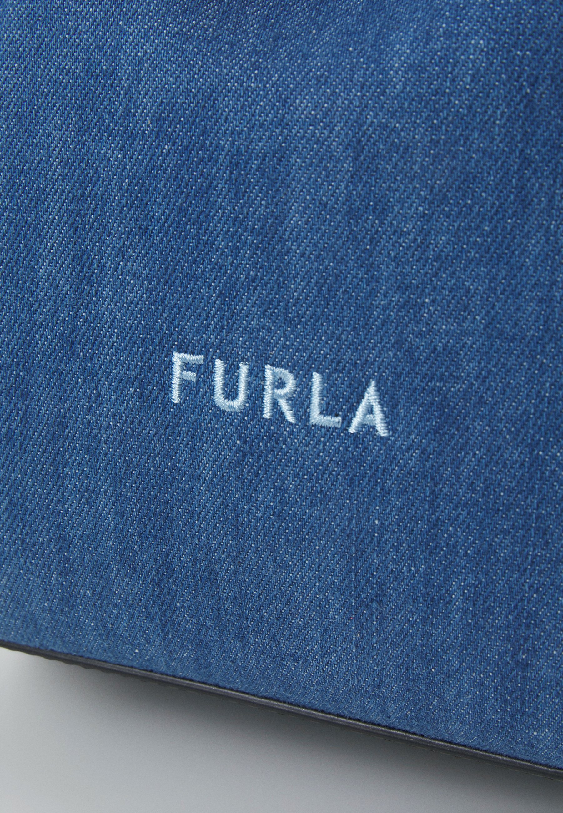 Furla MIASTELLA MINI BUCKET BAG - Handbag - toni blu denim