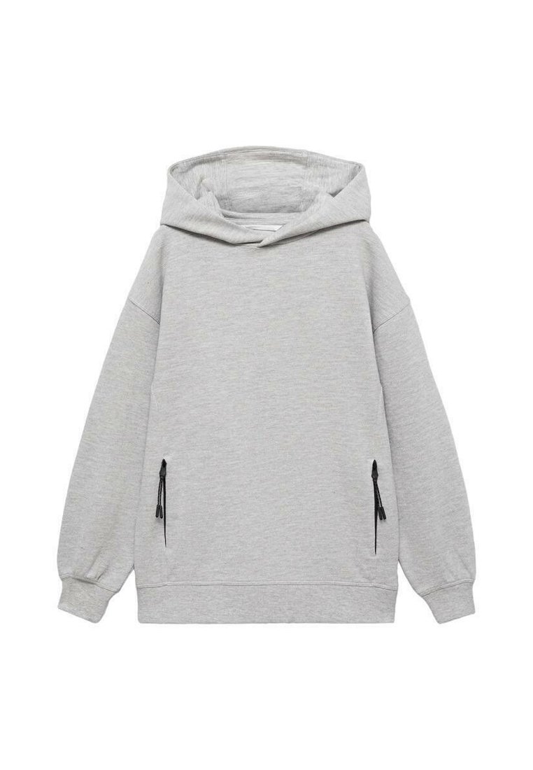 Mango Kids - Hoodie - mottled grey, Enlarge