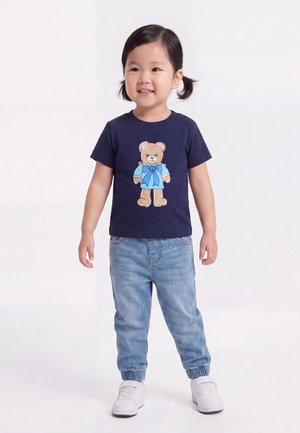 MOSCHINO, T-shirt imprimé - blu navy