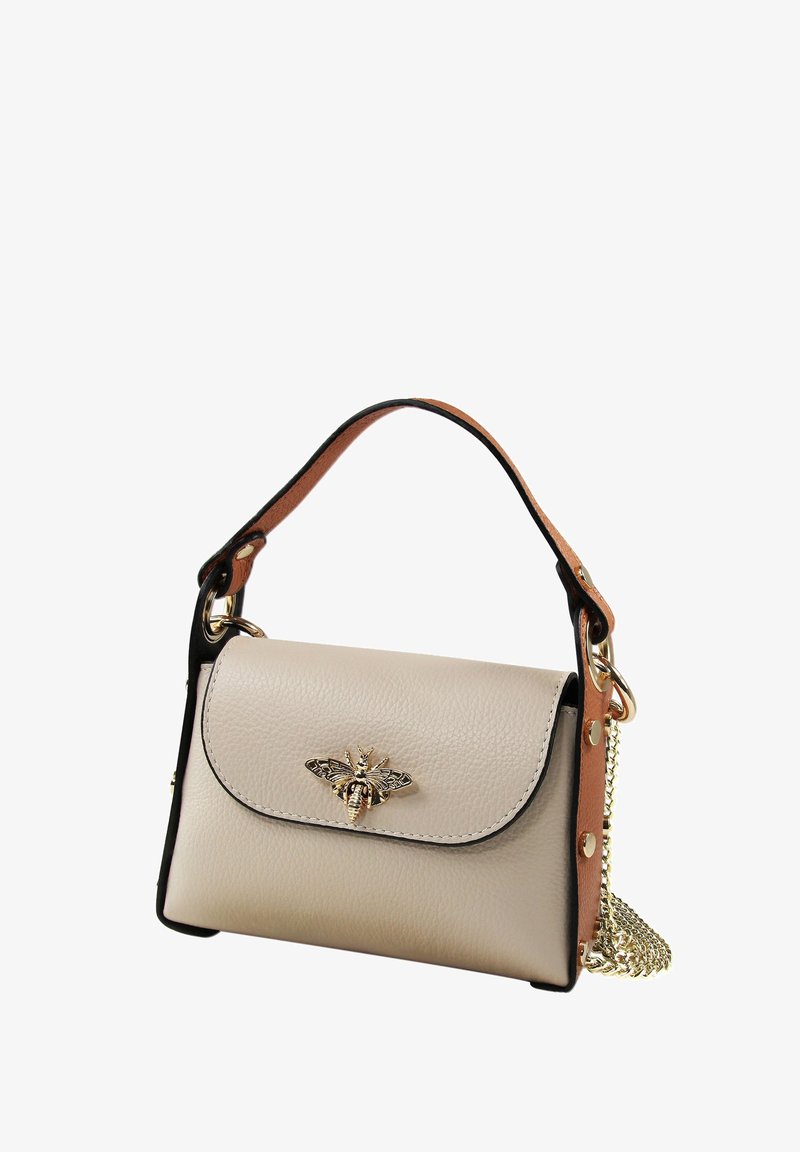 DrachenLeder Handtas - beige tan