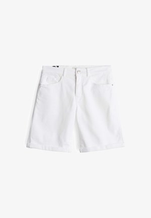 OPUS PANTS, POWERSTRETCH MID RISE STRAIGHT FIT - Short en jean - white