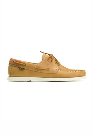 Kost RIVIERA - Chaussures bateau - moutarde