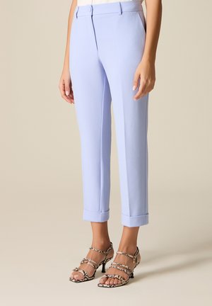 CROPPED - Chino - azzurro