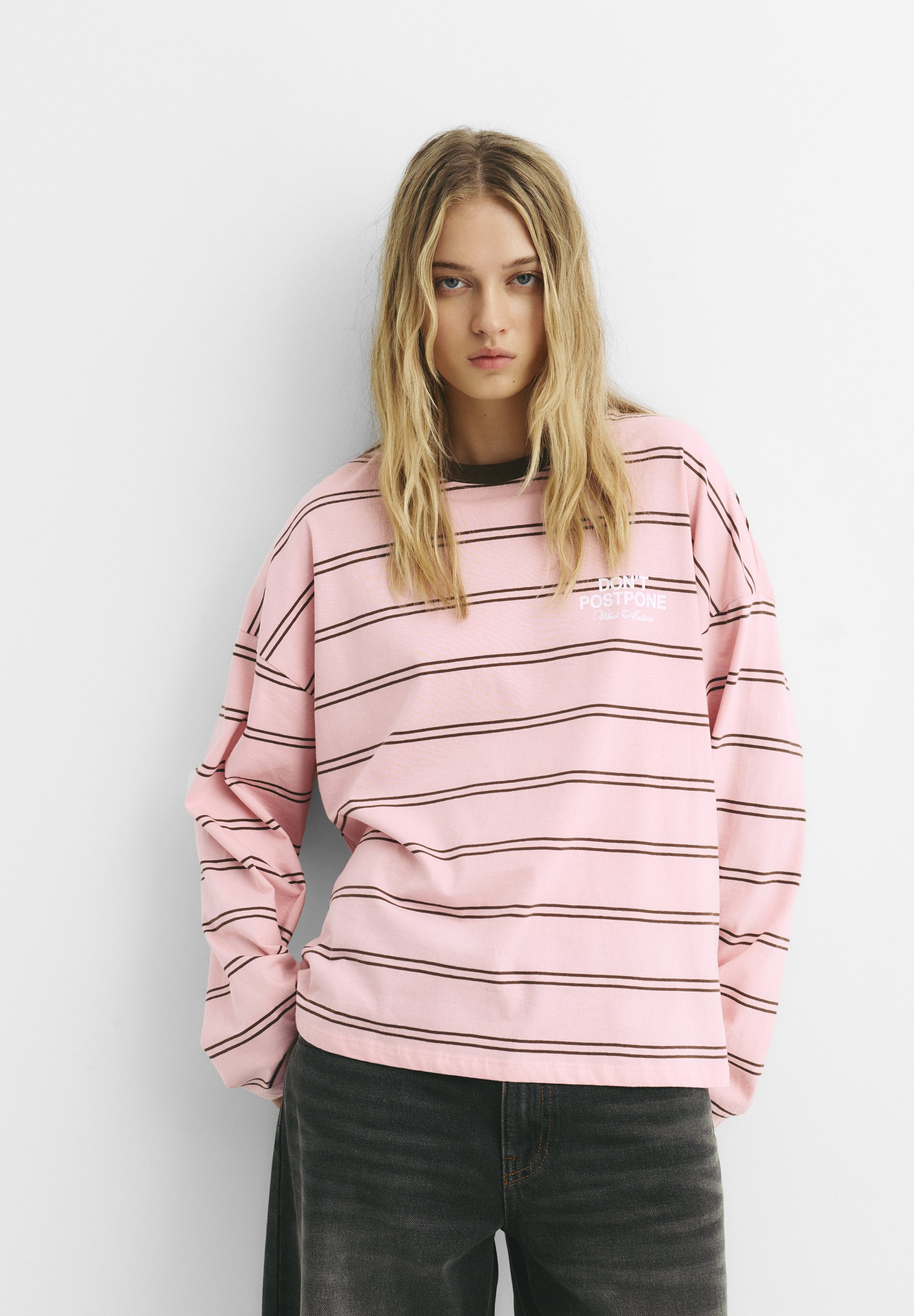 T-shirt Manches Longues Penfield Homme – Rose – 100% Coton – Taille M – Occasion Excellent état