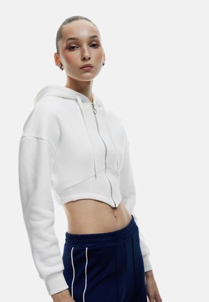 Sweatjacke - beige